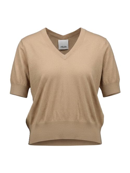 v-sweater 1/4 allude Allude | 262/6200546 46